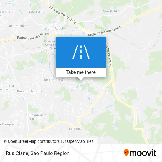 Rua Cisne map