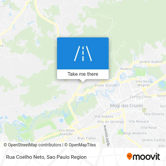 Rua Coelho Neto map