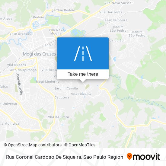 Rua Coronel Cardoso De Siqueira map