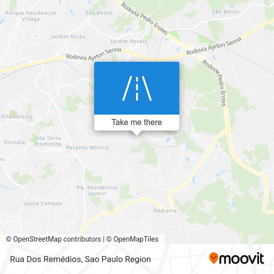 Rua Dos Remédios map