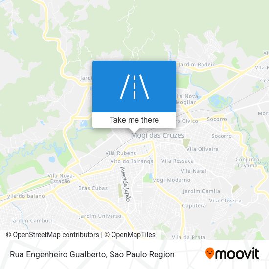 Rua Engenheiro Gualberto map