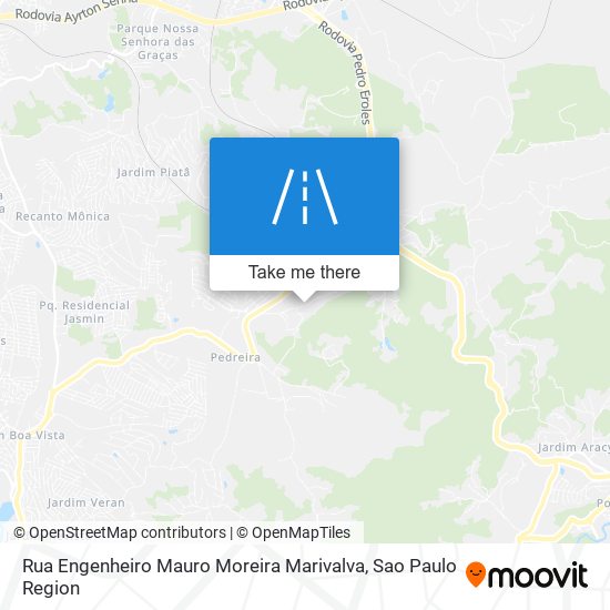 Rua Engenheiro Mauro Moreira Marivalva map