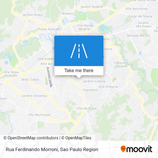 Rua Ferdinando Morroni map