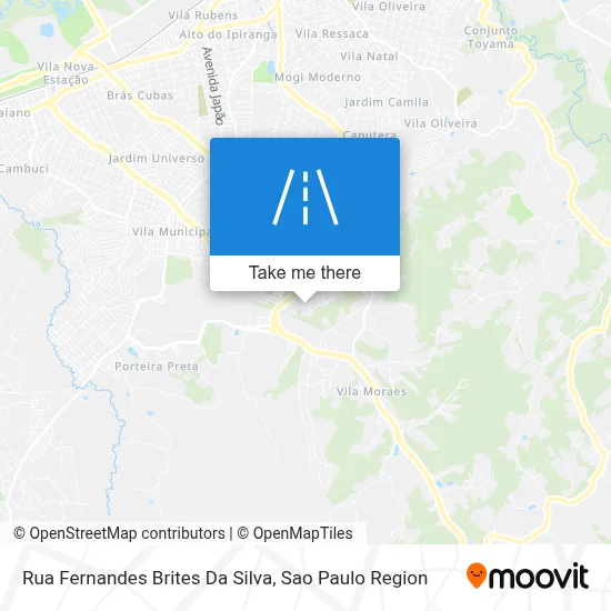Rua Fernandes Brites Da Silva map