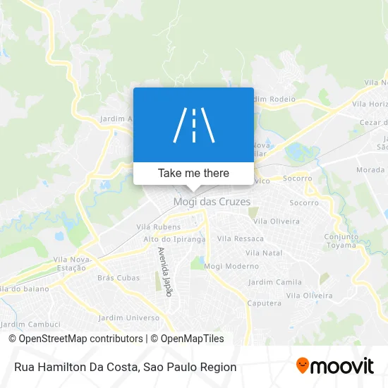 Rua Hamilton Da Costa map