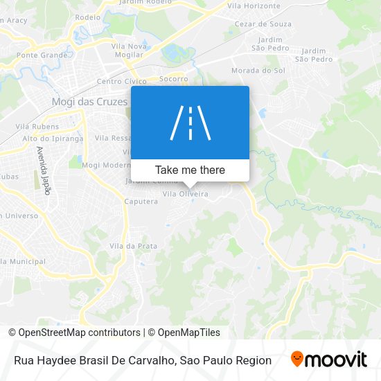 Rua Haydee Brasil De Carvalho map