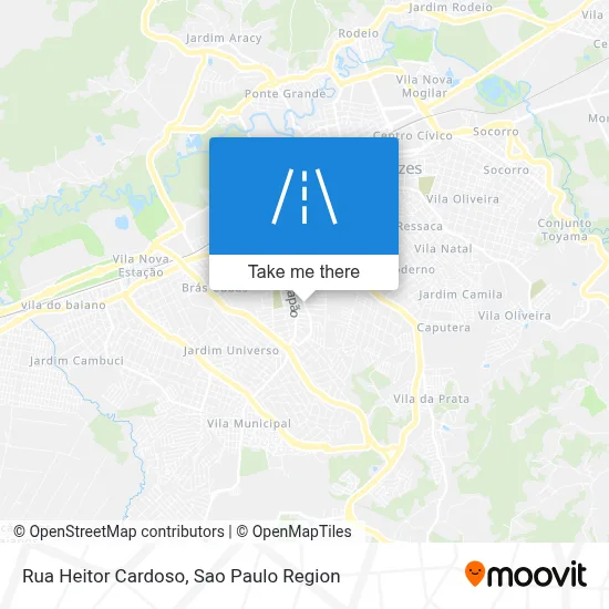 Rua Heitor Cardoso map