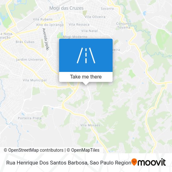 Rua Henrique Dos Santos Barbosa map