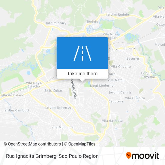 Rua Ignacita Grimberg map