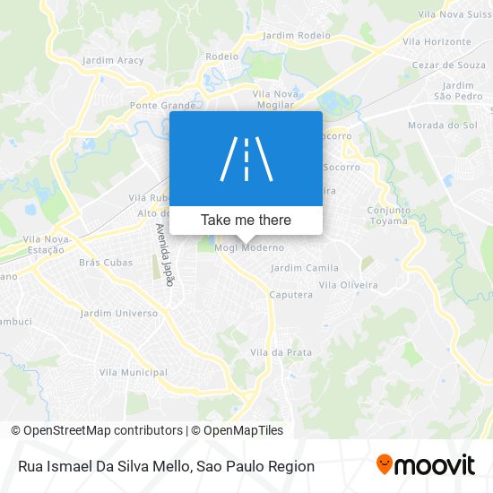 Rua Ismael Da Silva Mello map