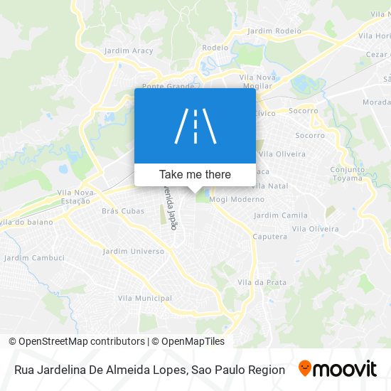 Rua Jardelina De Almeida Lopes map