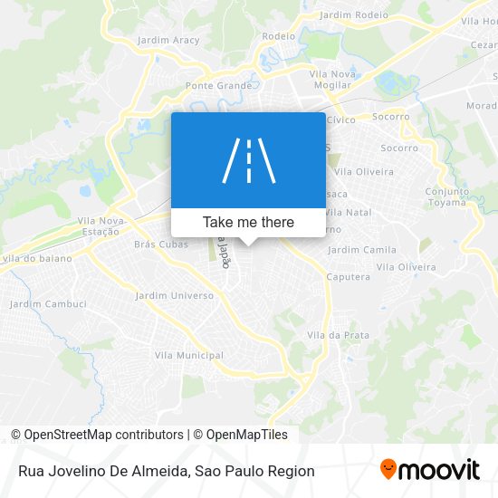 Rua Jovelino De Almeida map