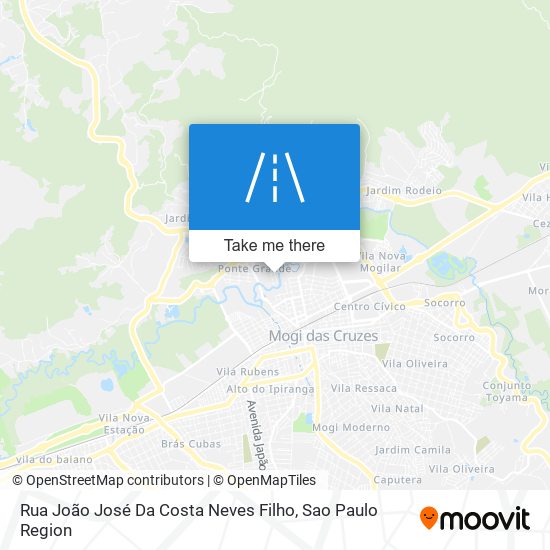 Rua João José Da Costa Neves Filho map