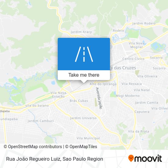 Rua João Regueiro Luiz map