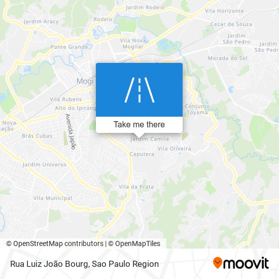 Rua Luiz João Bourg map