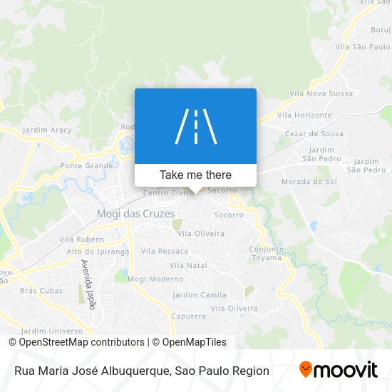 Rua Maria José Albuquerque map