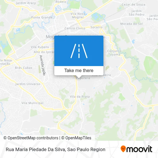 Rua Maria Piedade Da Silva map