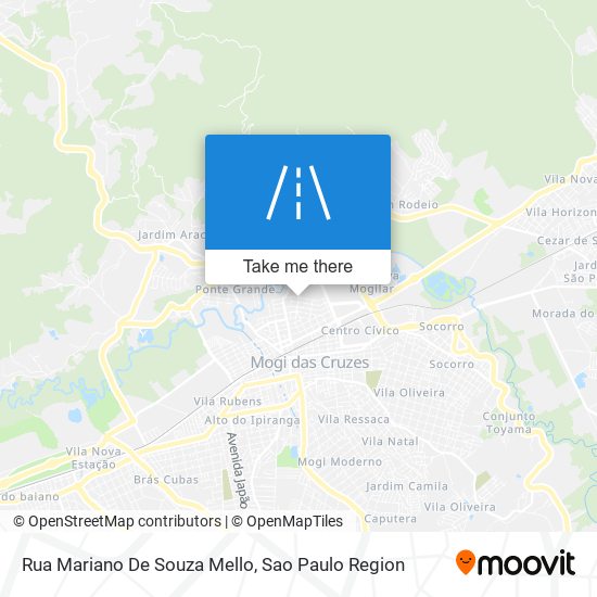 Rua Mariano De Souza Mello map