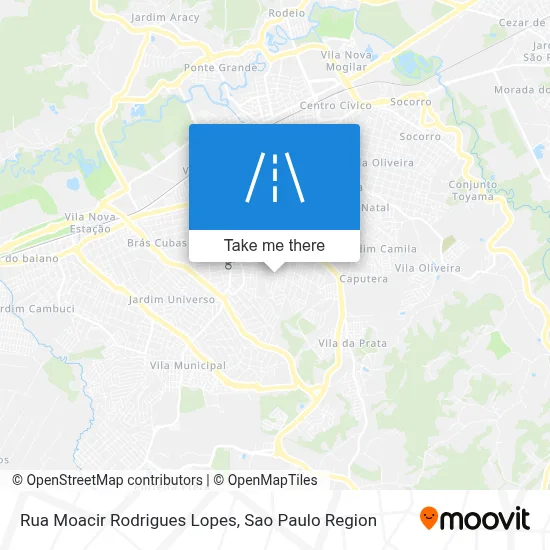 Rua Moacir Rodrigues Lopes map