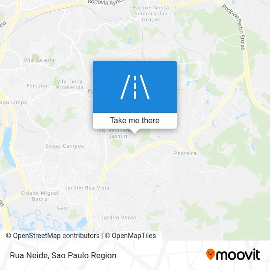Rua Neide map