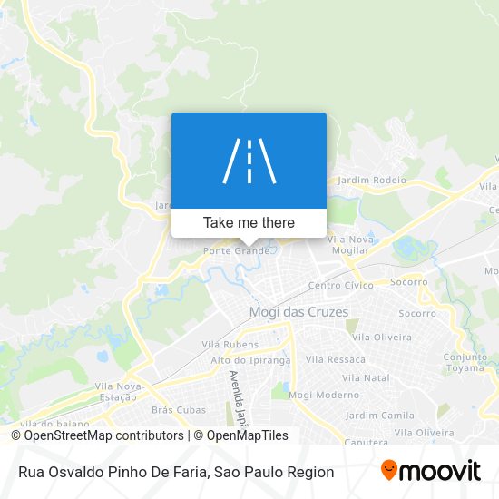 Rua Osvaldo Pinho De Faria map