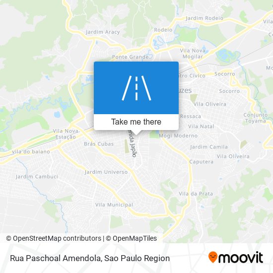 Rua Paschoal Amendola map