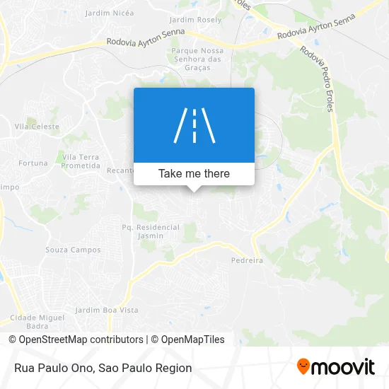 Rua Paulo Ono map