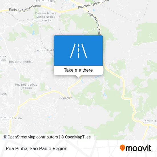 Rua Pinha map