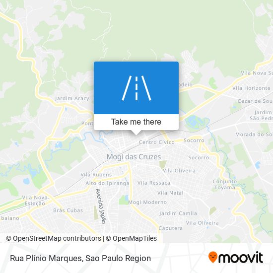 Rua Plínio Marques map