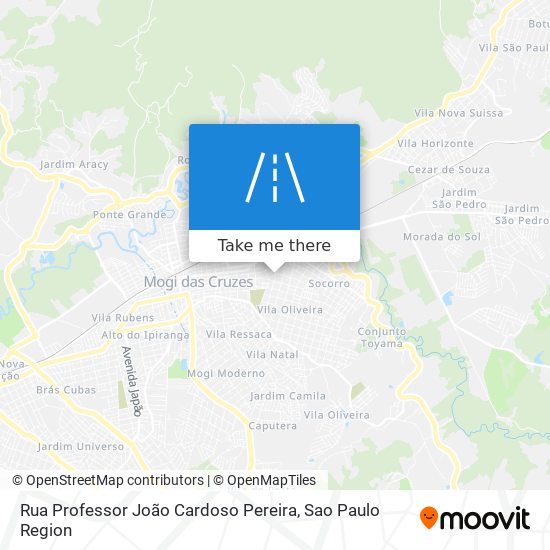 Rua Professor João Cardoso Pereira map