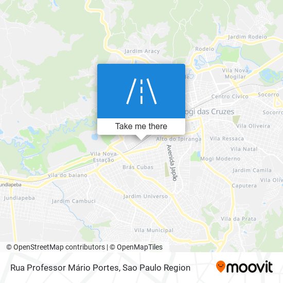 Rua Professor Mário Portes map