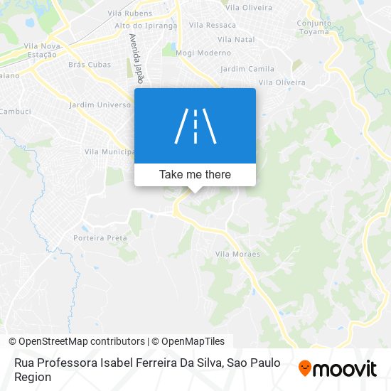 Rua Professora Isabel Ferreira Da Silva map