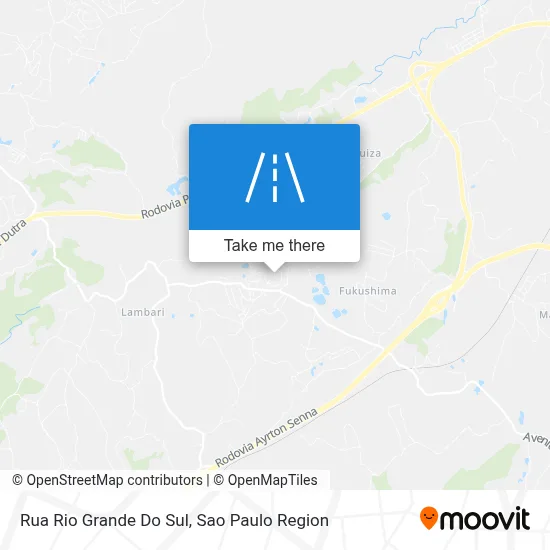 Rua Rio Grande Do Sul map