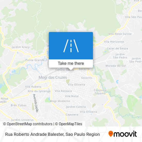 Rua Roberto Andrade Balester map