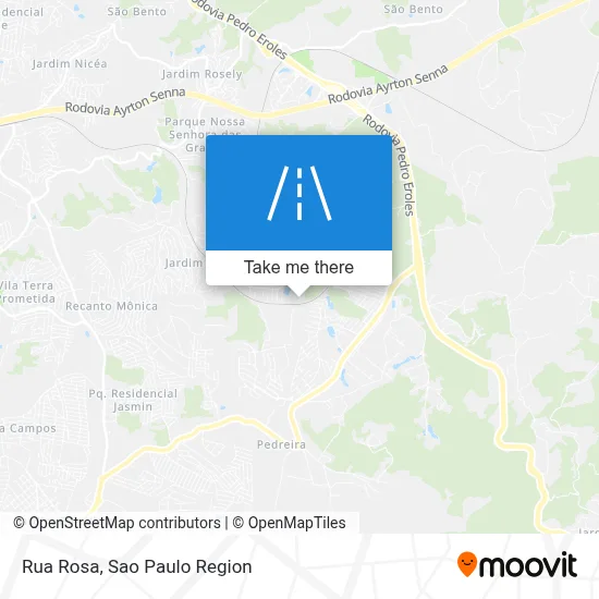 Rua Rosa map