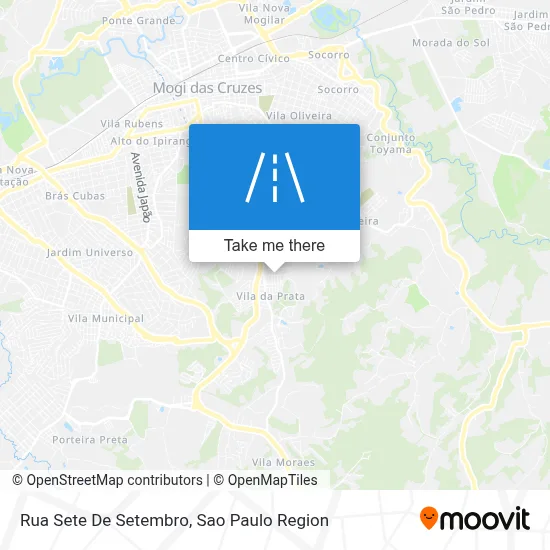 Rua Sete De Setembro map