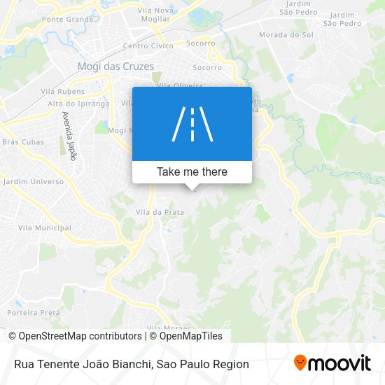 Rua Tenente João Bianchi map