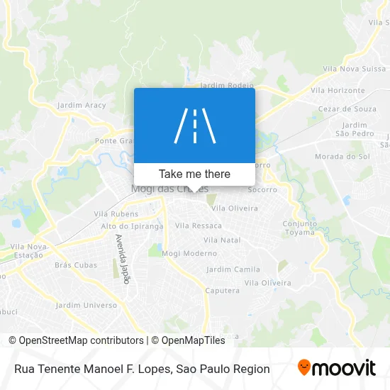 Rua Tenente Manoel F. Lopes map