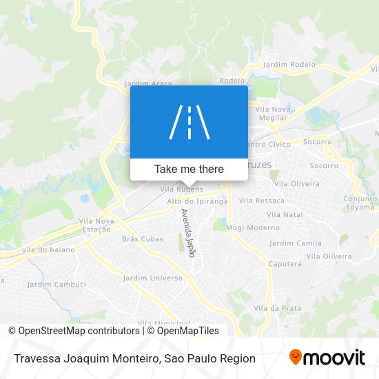 Travessa Joaquim Monteiro map