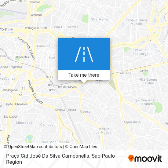 Praça Cid José Da Silva Campanella map