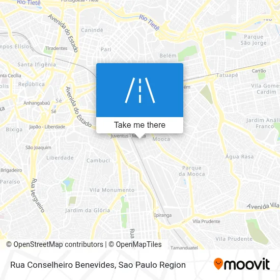 Rua Conselheiro Benevides map