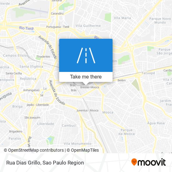 Rua Dias Grillo map