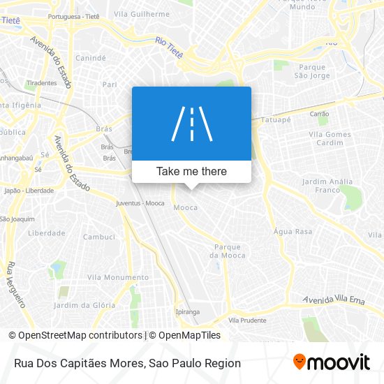 Rua Dos Capitães Mores map