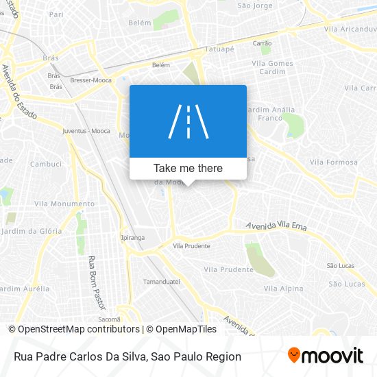 Rua Padre Carlos Da Silva map