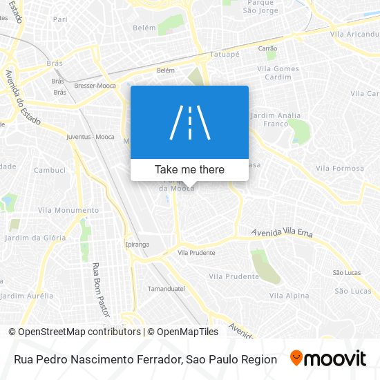 Rua Pedro Nascimento Ferrador map