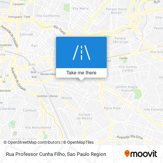 Rua Professor Cunha Filho map