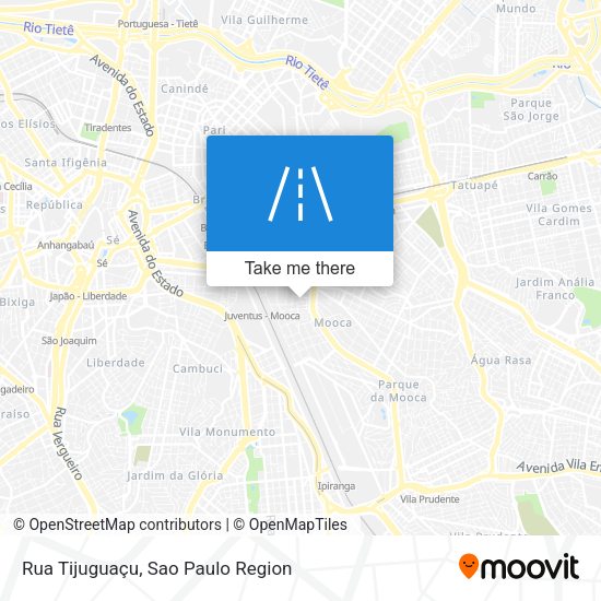 Rua Tijuguaçu map