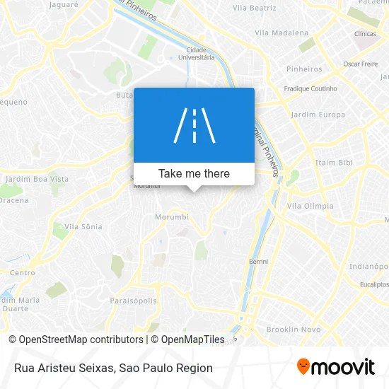 Rua Aristeu Seixas map