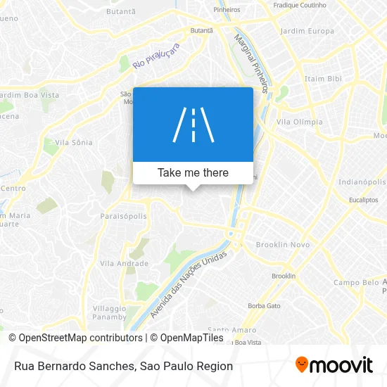 Rua Bernardo Sanches map