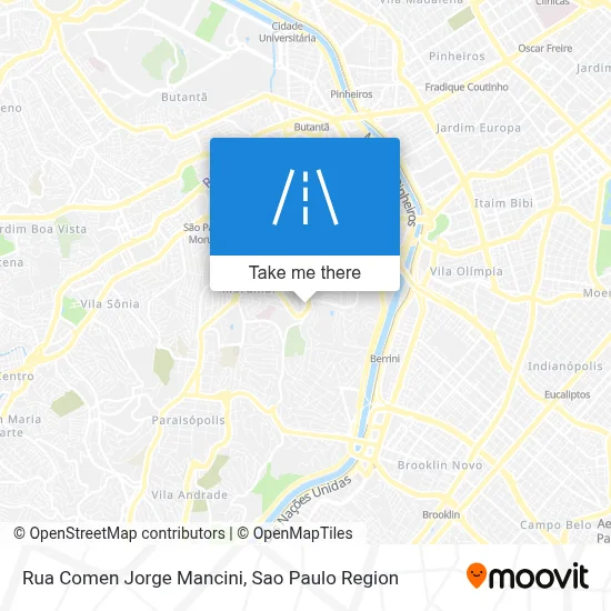 Rua Comen Jorge Mancini map